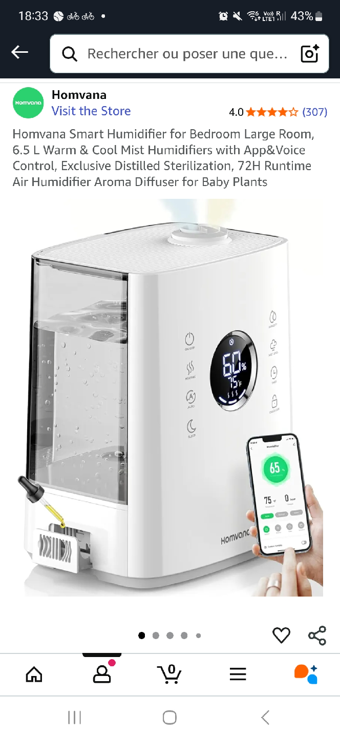 Humidifier 6.5L Homvana - photo 2