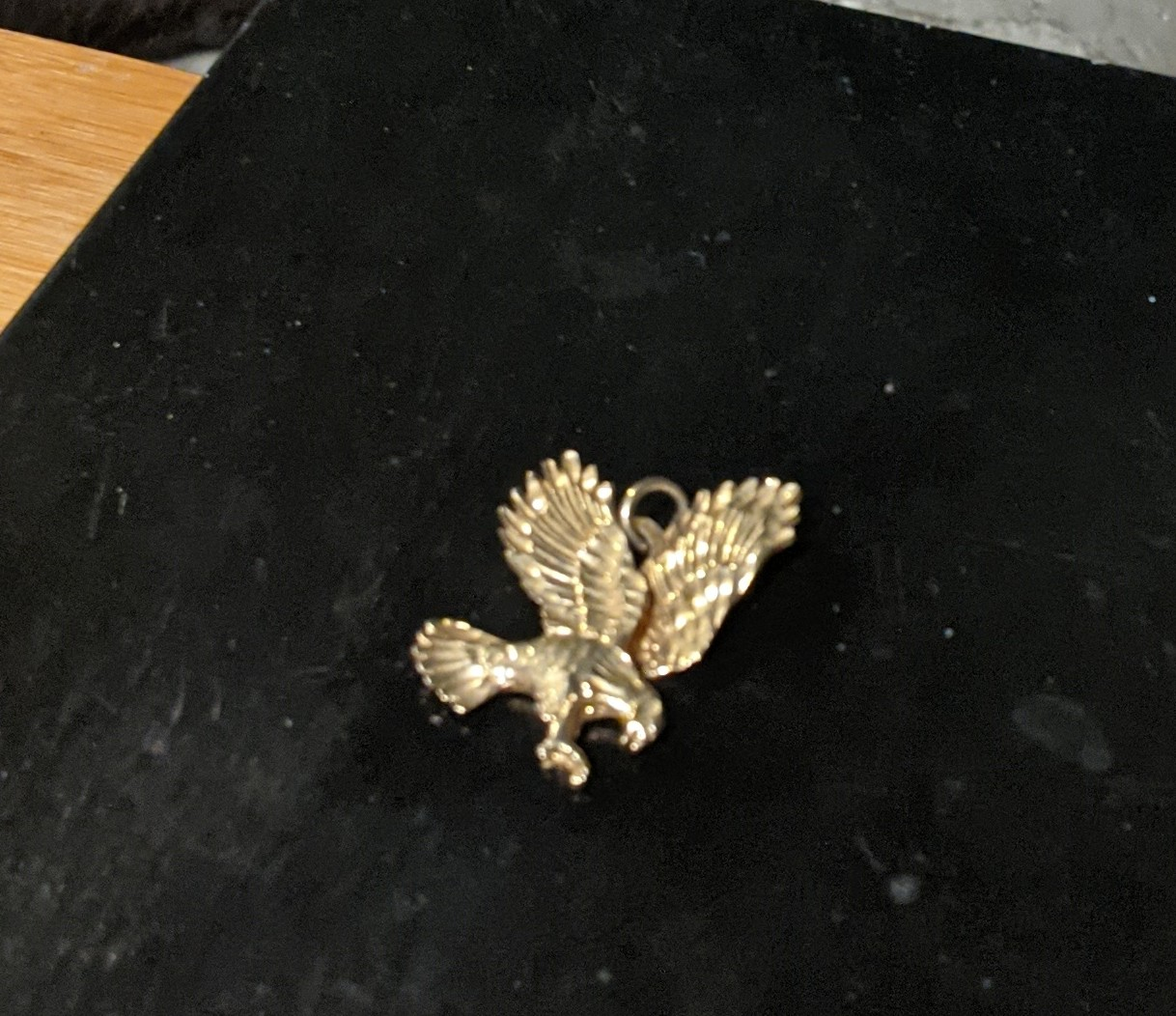Gold  tone Eagle Pendant