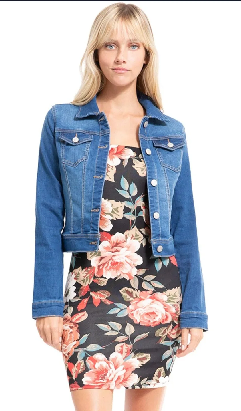 Rickis Jeans Denim Jacket - Size Small thumbnail