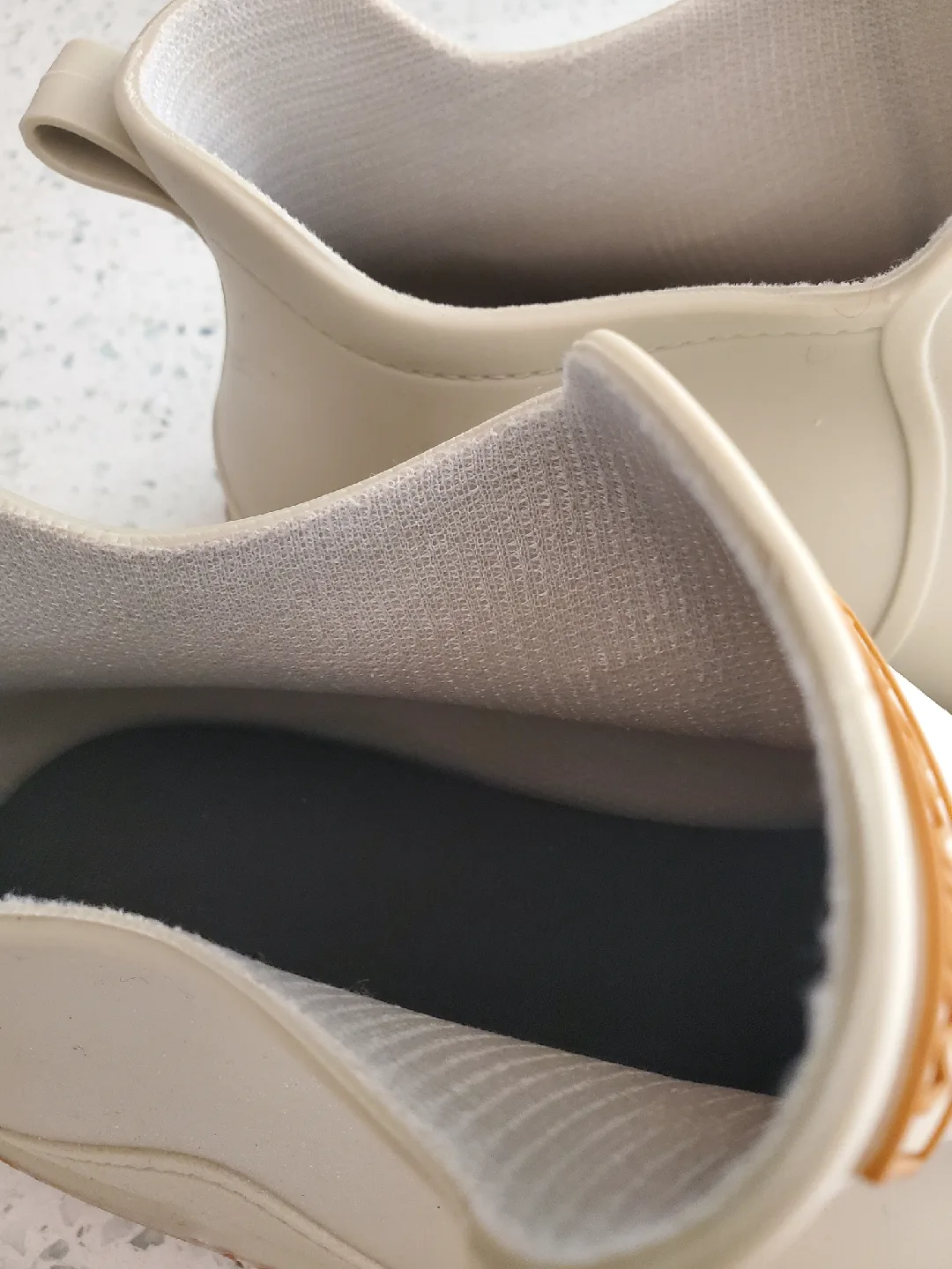 Weimuta Beige Rain Boots - Size 39 image indicator(3)