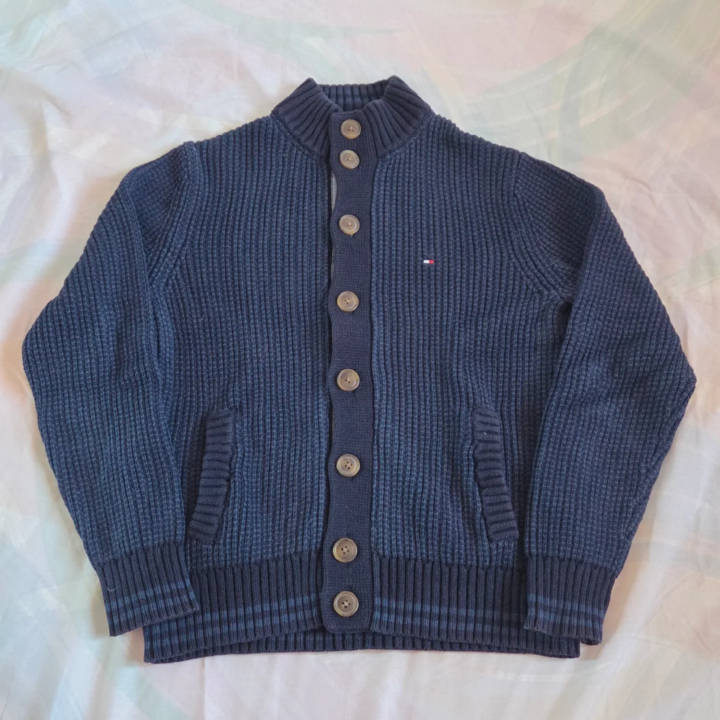 Tommy Hilfiger Navy Blue Cardigan thumbnail