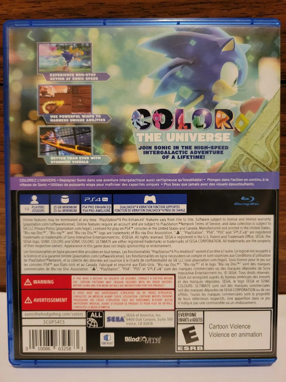 Sonic Colors Ultimate - PS4 Game - photo 2