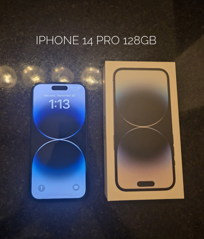 iPhone 14 Pro 128GB + Accessories