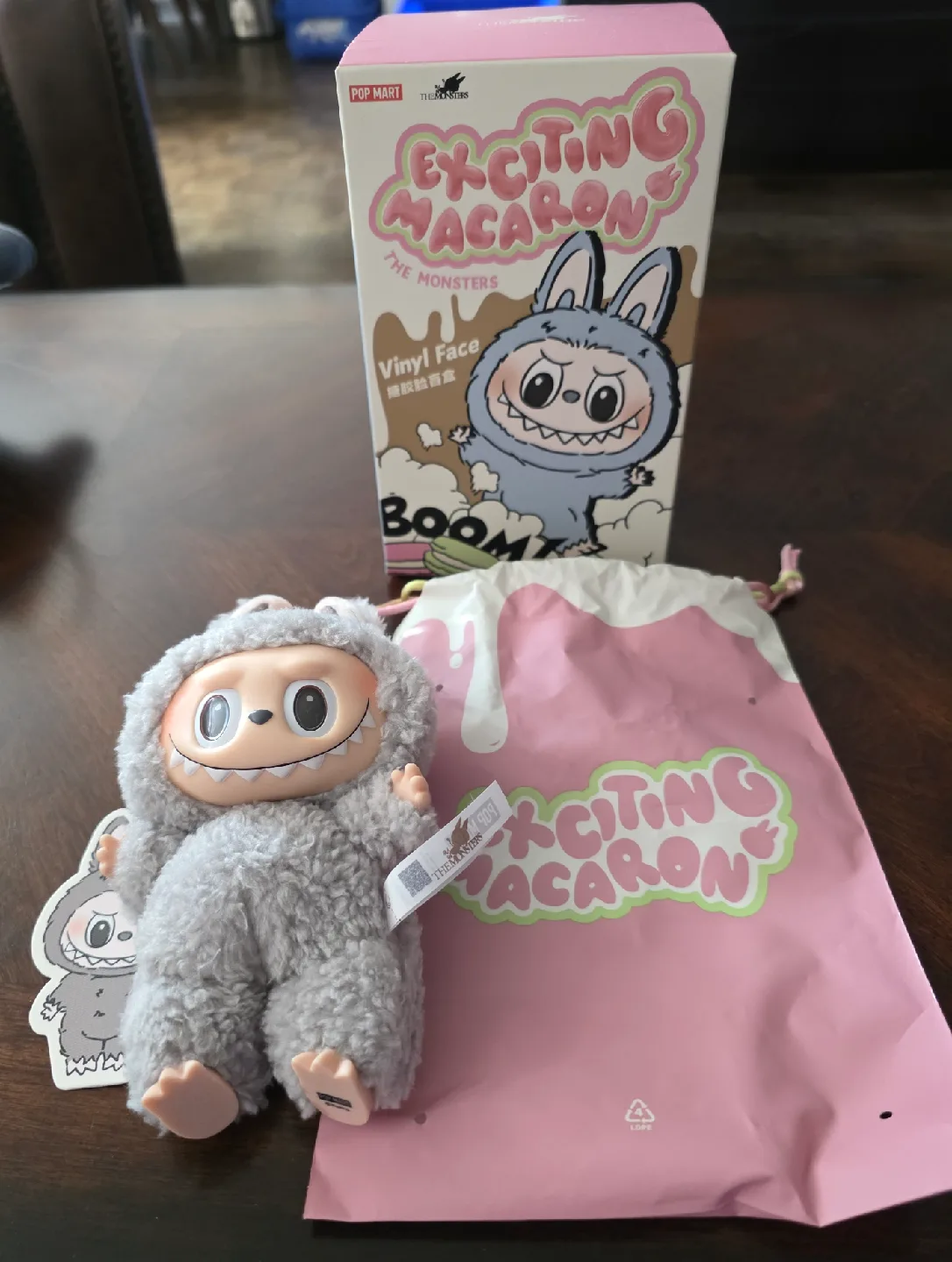 Pop Mart The Monsters Exciting Macaron Vinyl Face image indicator(3)