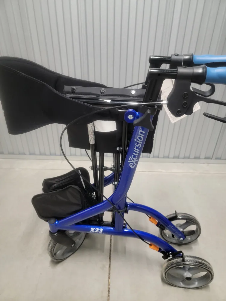 Airgo Excursion X23 Blue Rollator Walker thumbnail