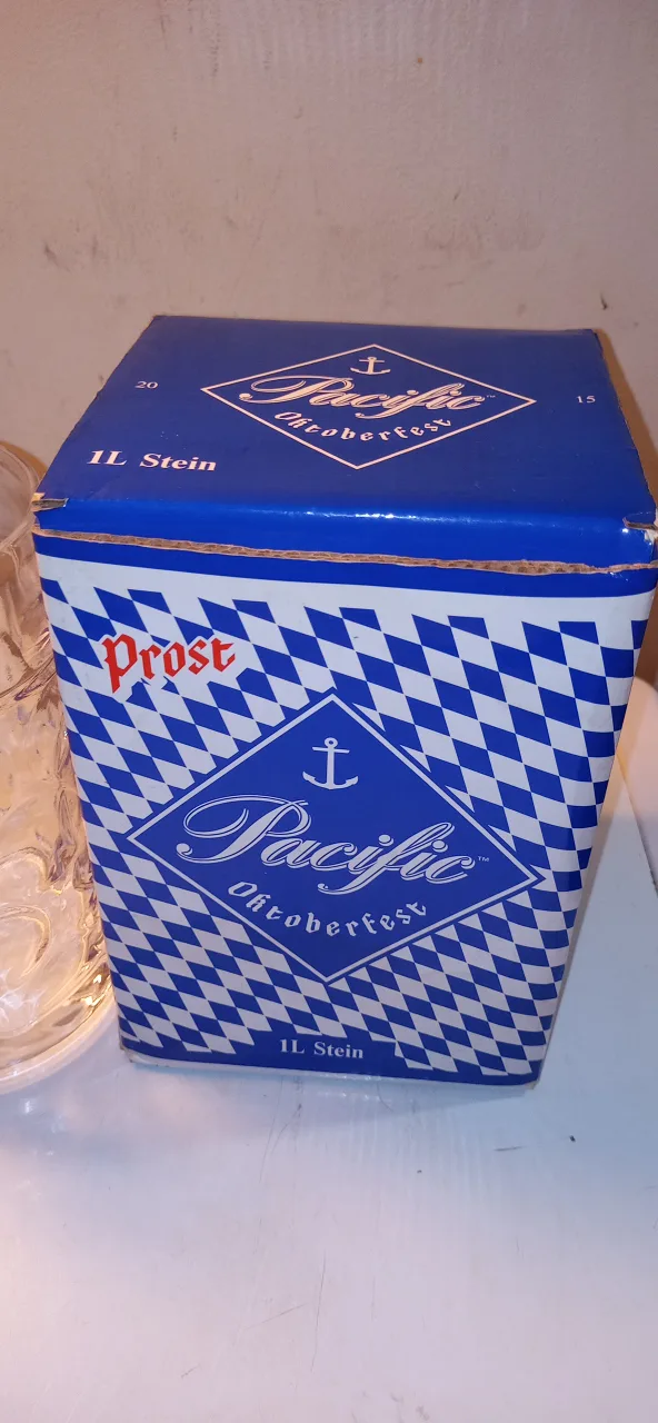 Vintage Pacific Oktoberfest 1L Stein with Box image indicator(6)
