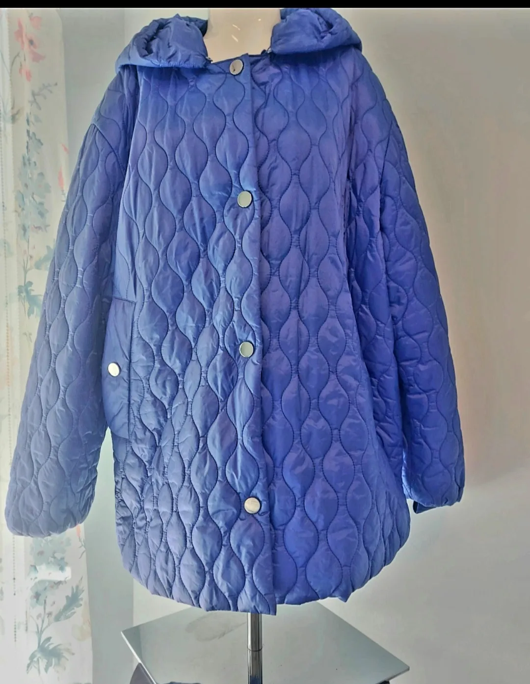 Marina Rinaldi Quilted Coat Size 23 thumbnail