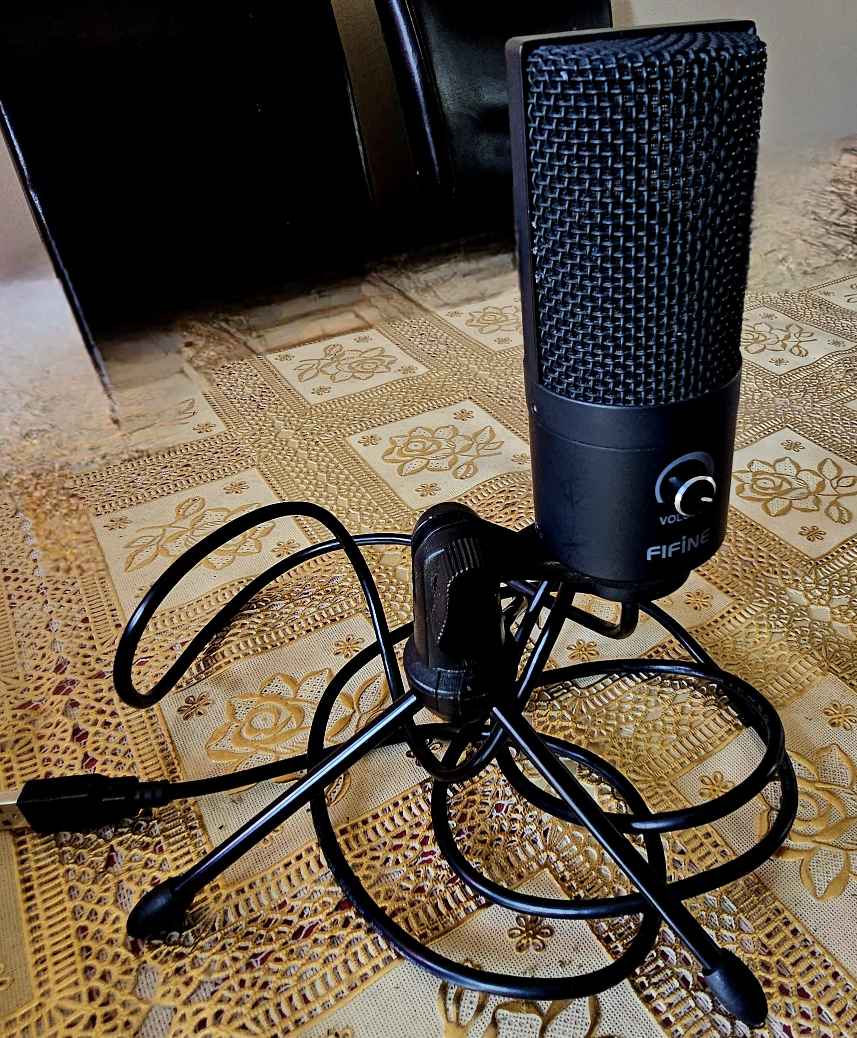 FIFINE Microphone - Black, YES AVAILABLE. - photo 2