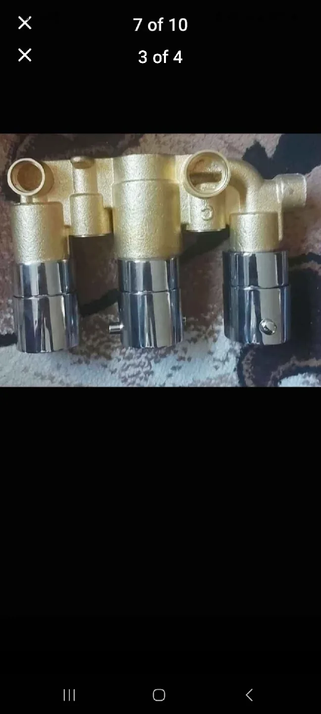 Homary Thermostatic Shower Valve - Solid Brass brand new in box image indicator(3)