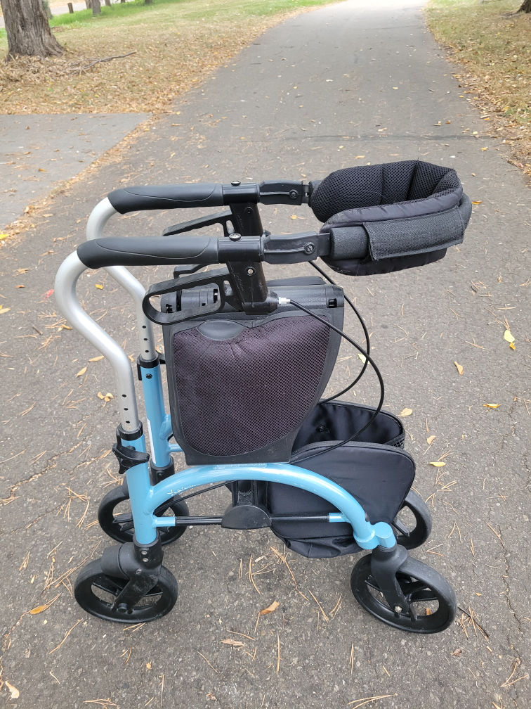 Rollator Walker with Seat & Basket - photo 5