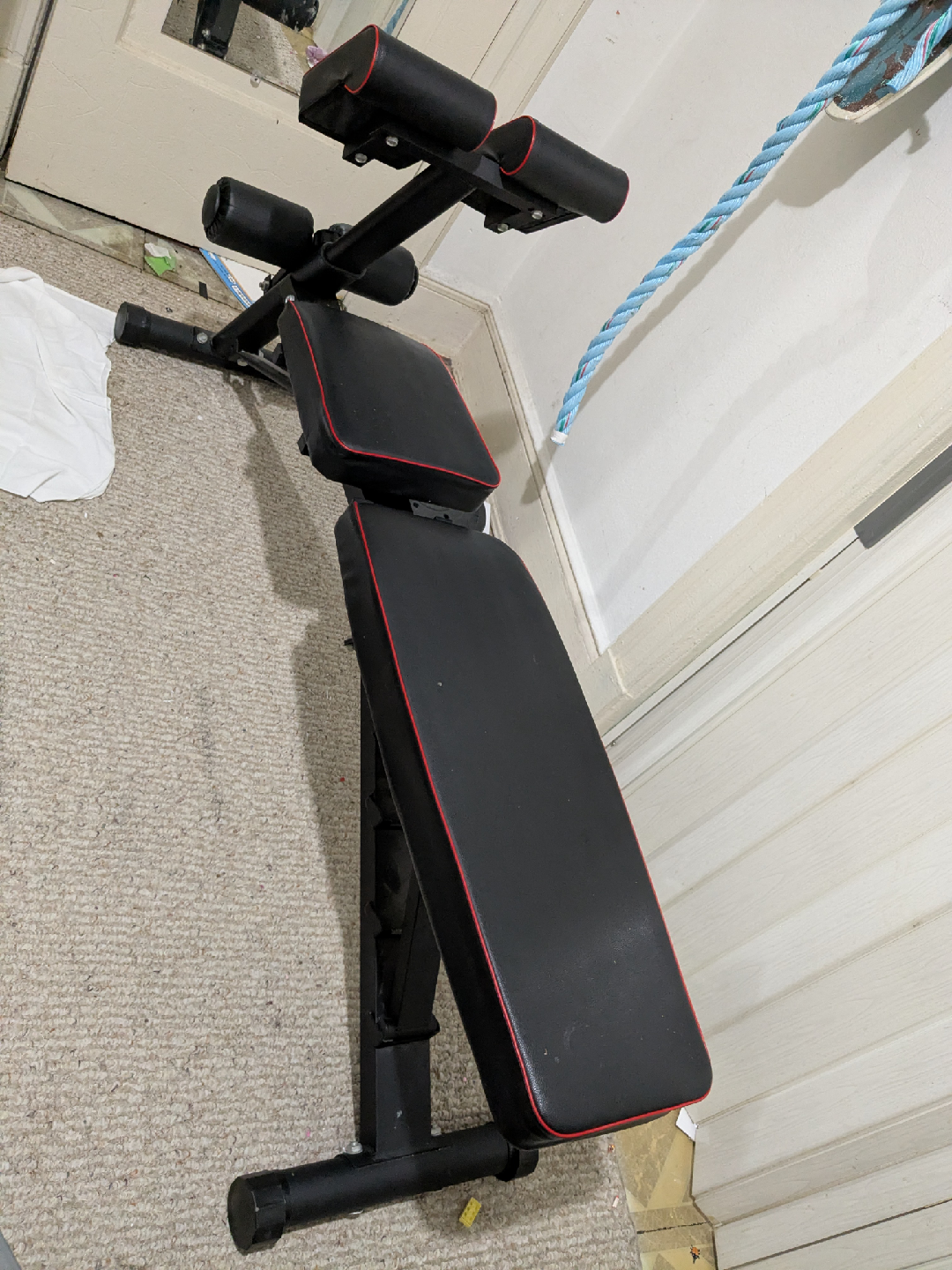 Adjustable Weight Bench - Black