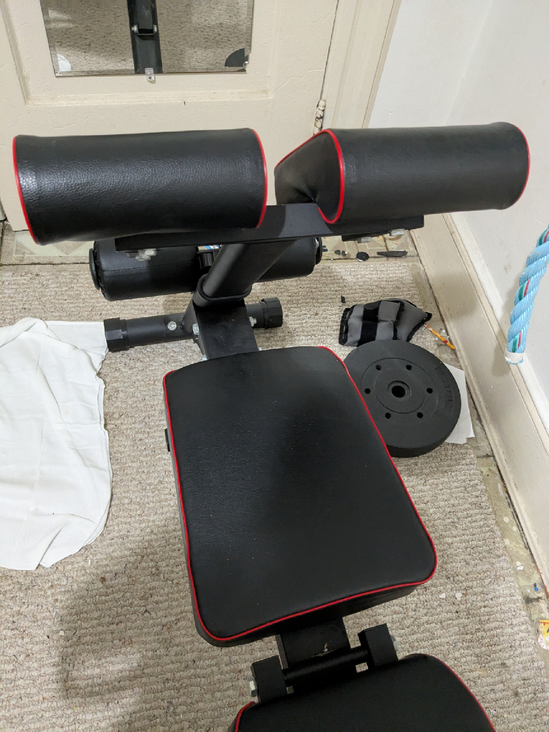 Adjustable Weight Bench - Black - photo 2