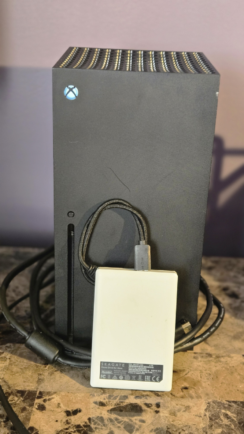 Xbox Series X Console + Seagate 2TB Game Drive - photo 2