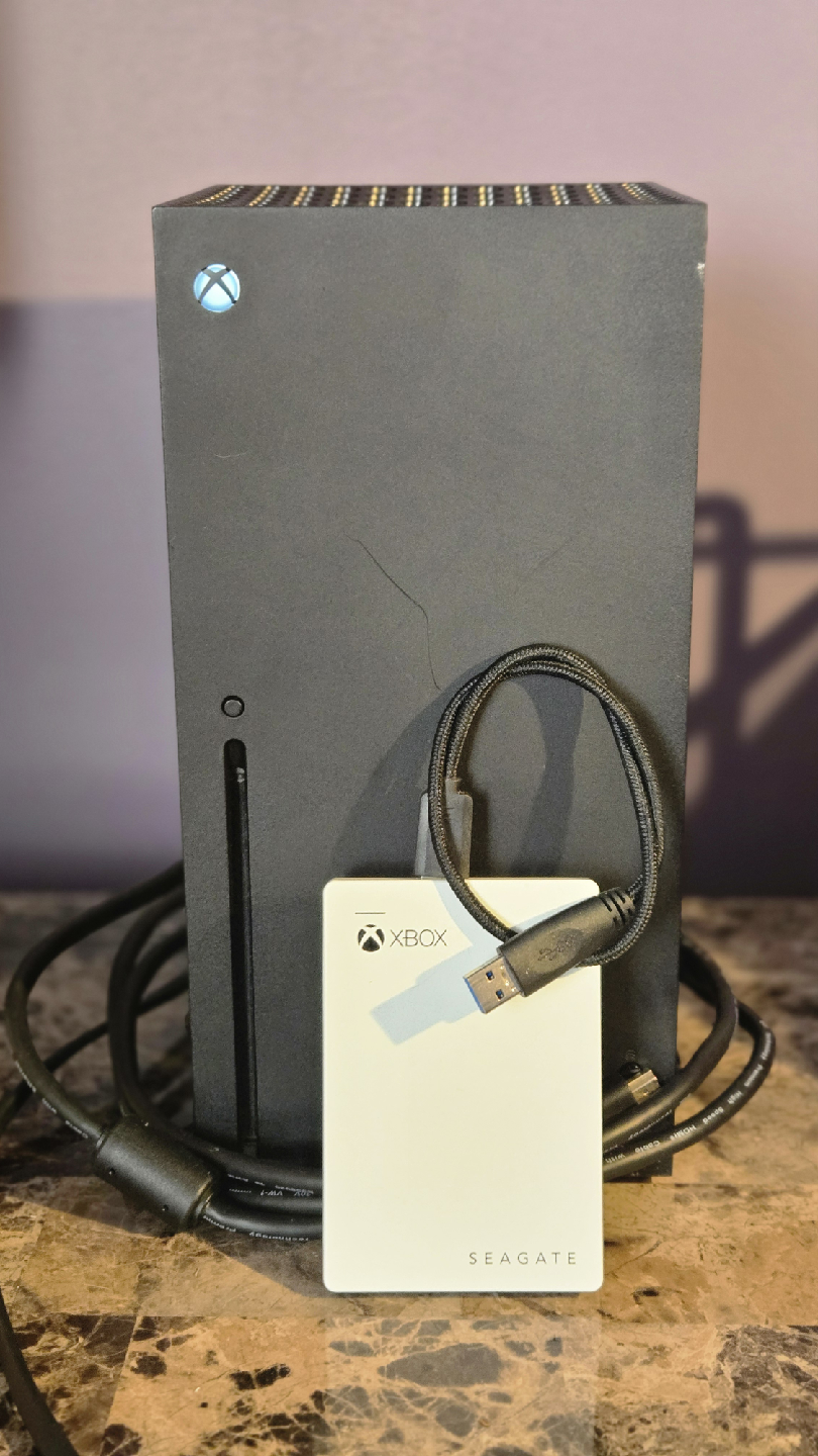 Xbox Series X Console + Seagate 2TB Game Drive - photo 3