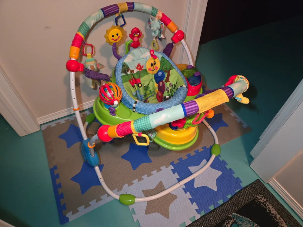 Baby Einstein Exersaucer with Piano / Great for Leg Strength! thumbnail