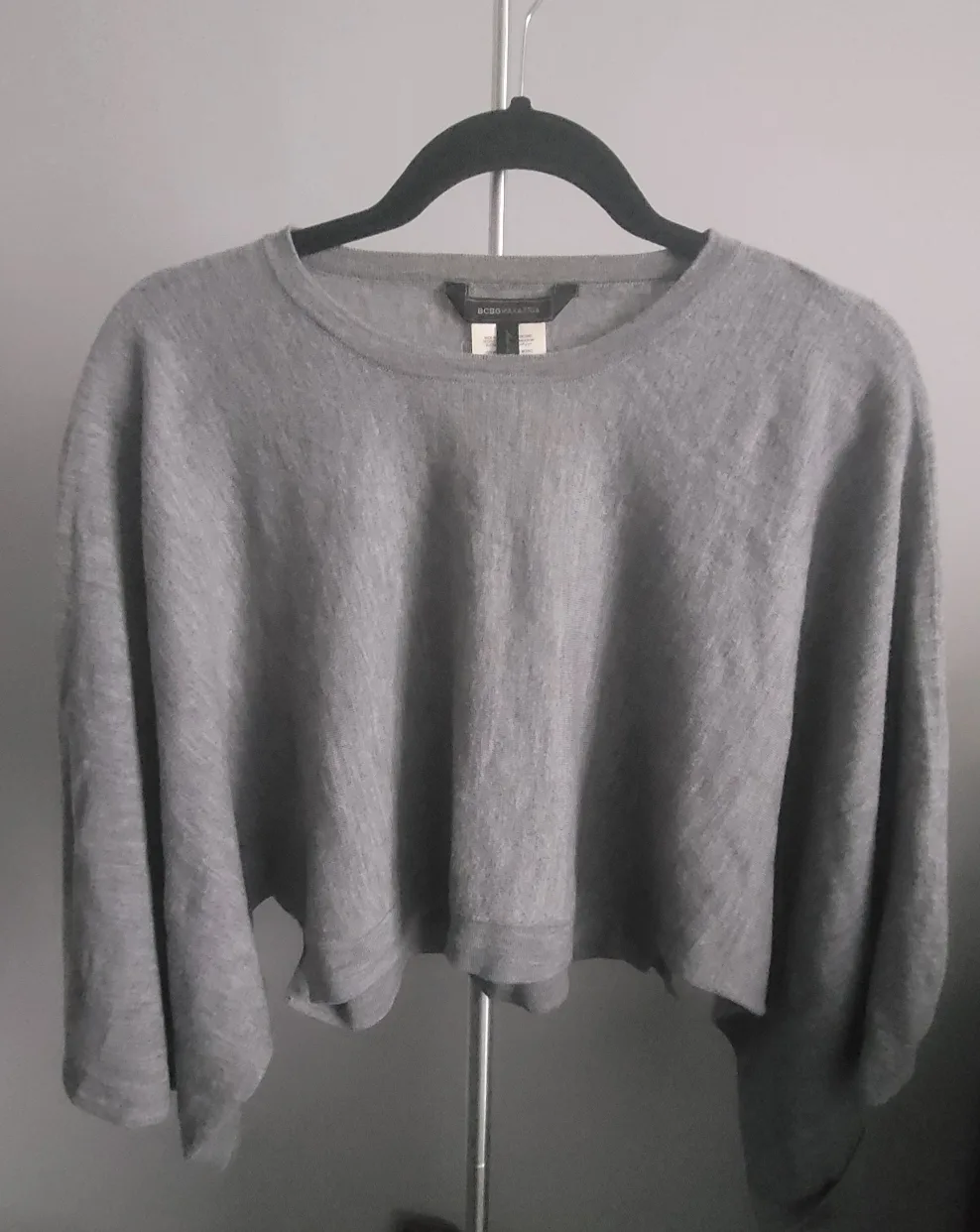 BCBGMAXAZRIA Lyndsey Heather Grey Pullover - Size S image indicator(7)