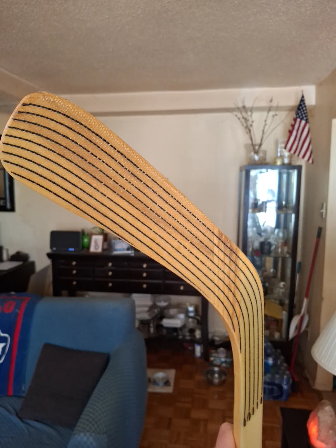 Mint Condition LH Louisville TPS Reinforced Hockey Stick image indicator(4)
