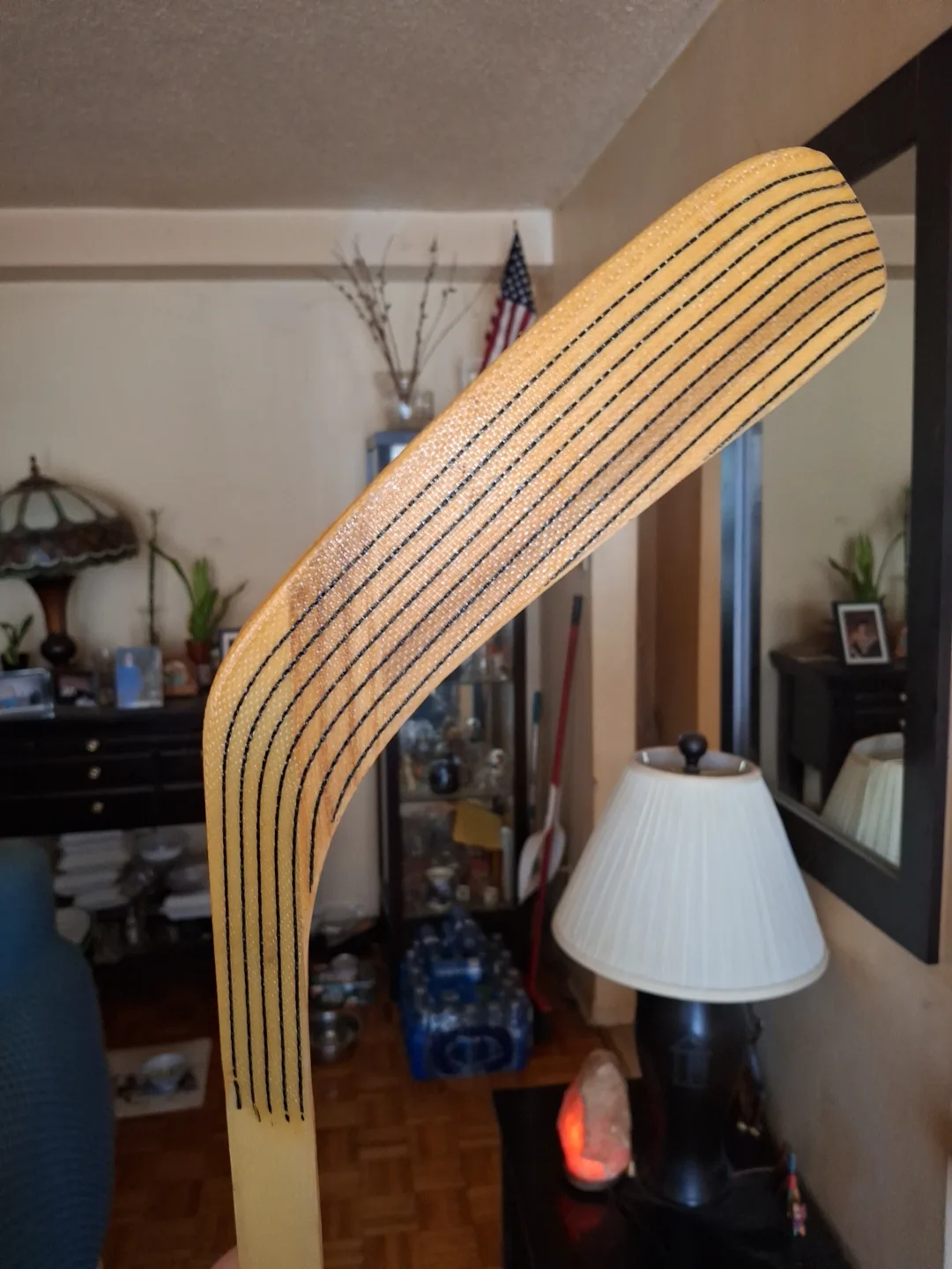 Mint Condition LH Louisville TPS Reinforced Hockey Stick image indicator(7)