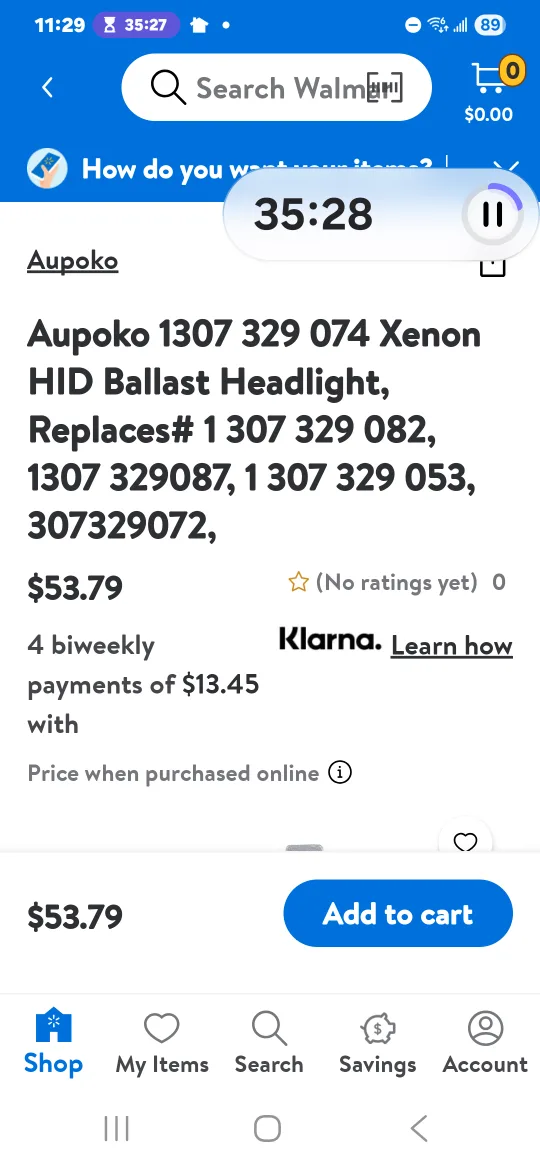 Aupoko 1307329074 Xenon HID Ballast Headlight image indicator(3)