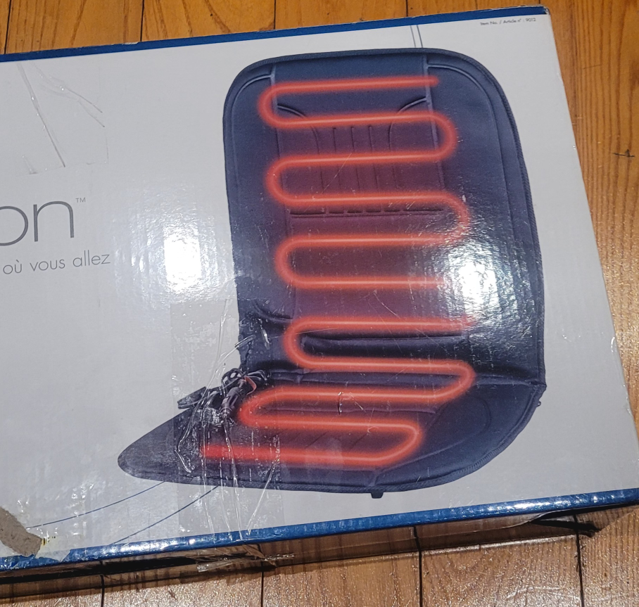 HealthMate 12V Heated Seat Cushion - New in Box