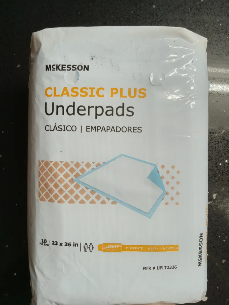 McKesson Classic Plus Underpads 23 x 36 in thumbnail