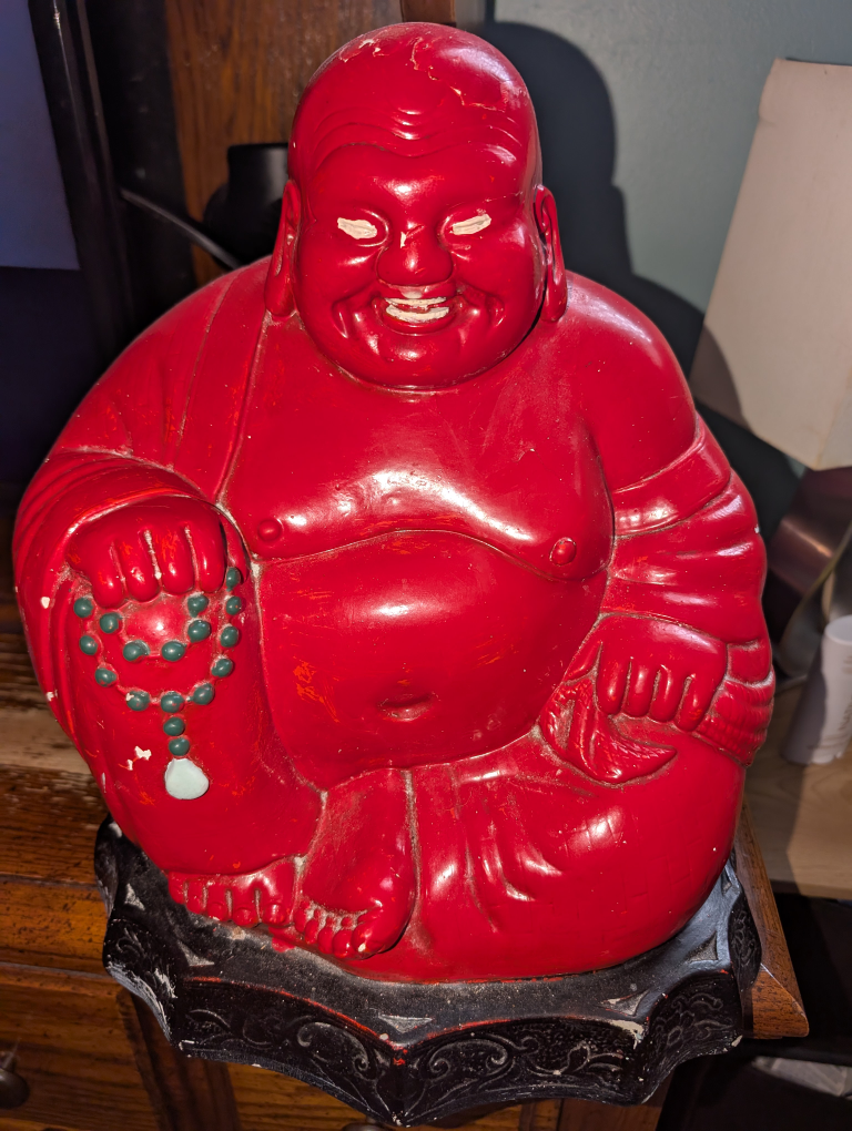 Red Buddha Statue 🥕