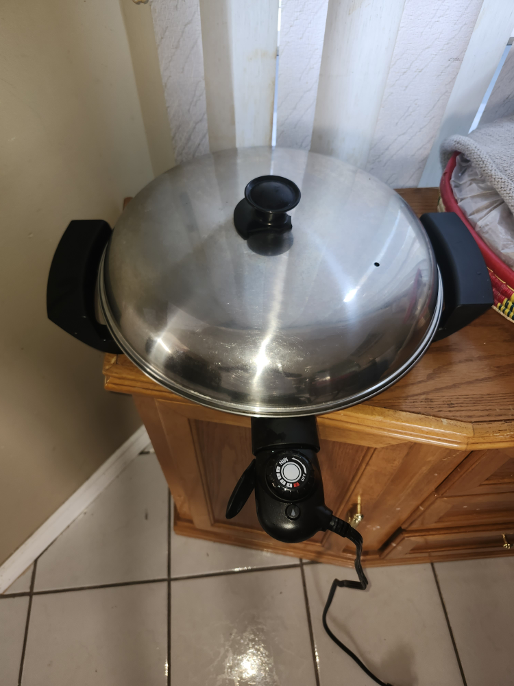 Electric Injera Grill Pan