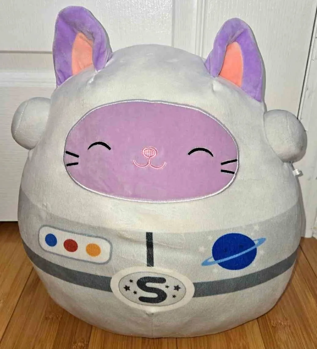 🥕🥕🥕 Squishmallows Astronaut Cat Plush🥕🥕🥕 thumbnail