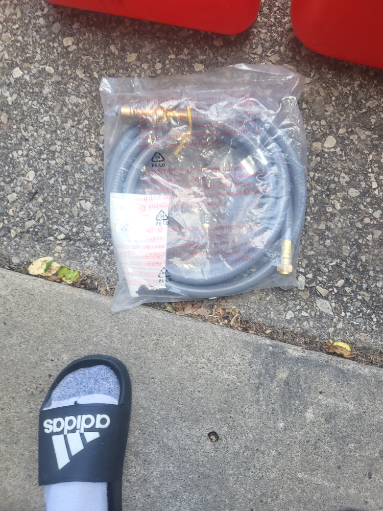 10 foot gas hose