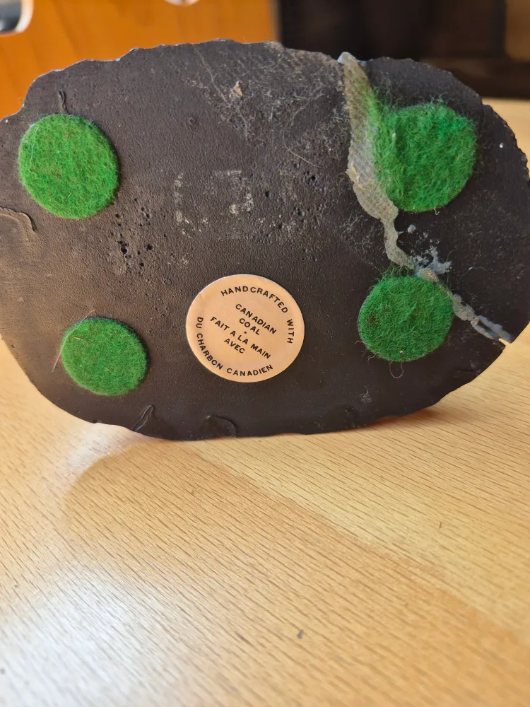 Handcrafted Canadian Coal Figurine image indicator(2)