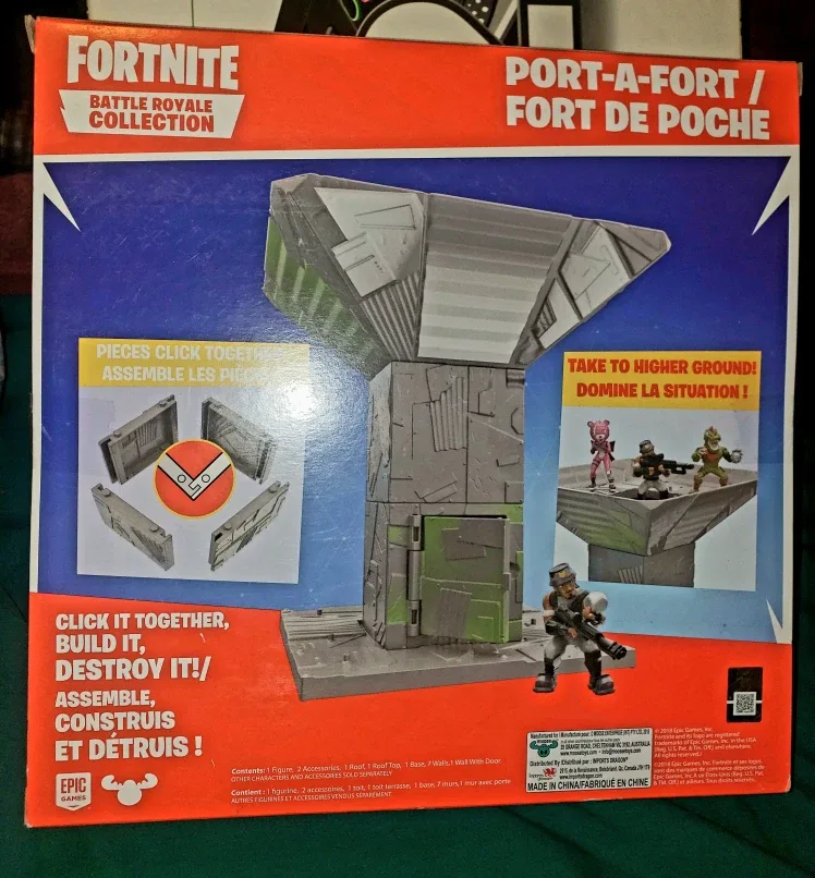 New Fortnite Port-A-Fort Playset - Infiltrator Figure image indicator(2)