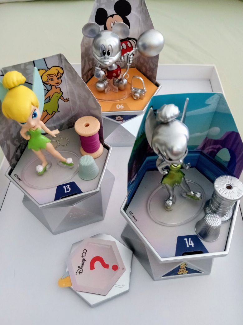 3 Disney 100 Collectible Figures