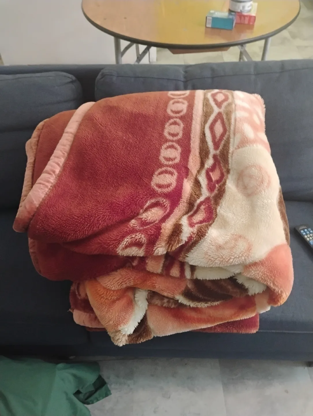 MEIYI Rose Pattern Blanket - Cozy & Warm image indicator(3)