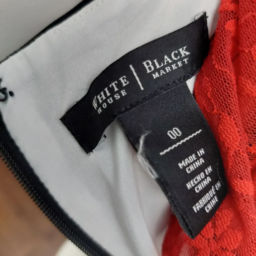 NEW White House Black Market Skirt - Size 00 NWOT image indicator(5)