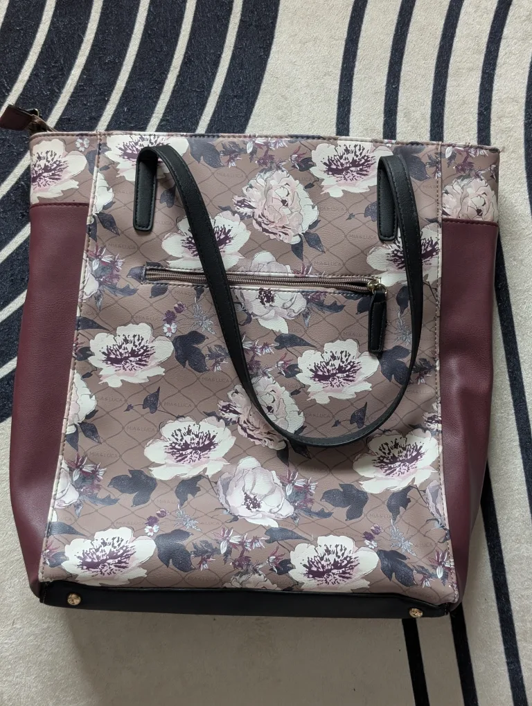 NEW Floral Laptop Bag and Purse thumbnail