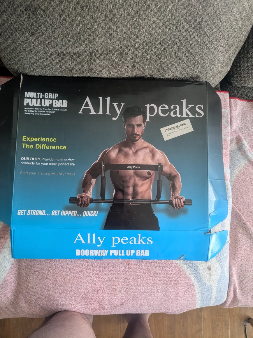 Ally Peaks Multi-Grip Pull Up Bar - New in Box thumbnail