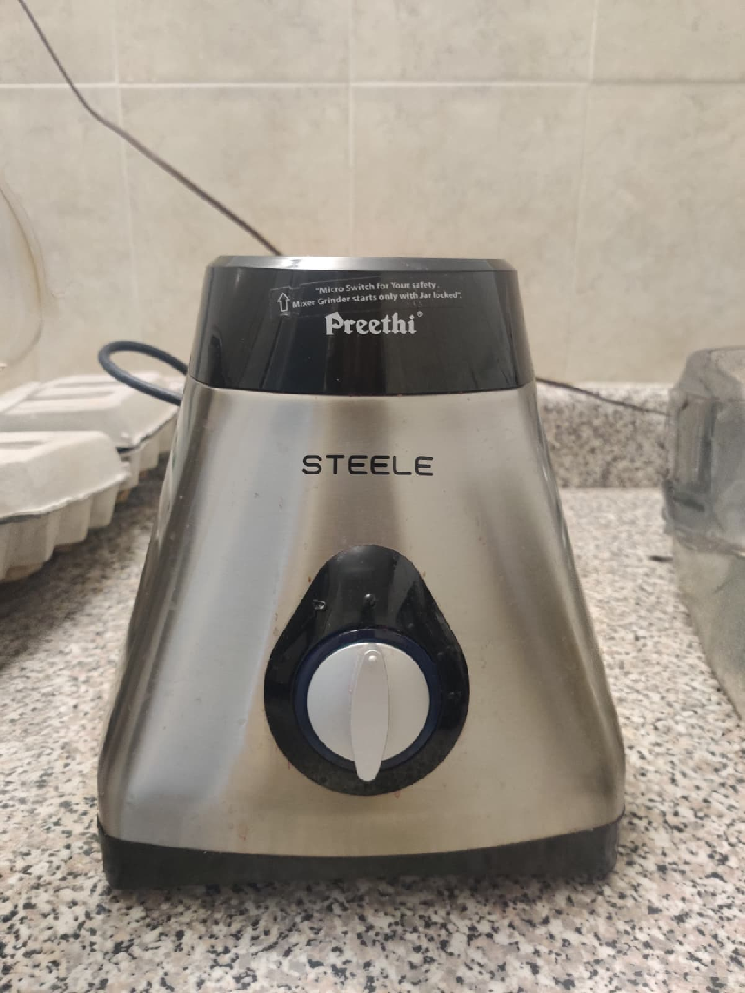 Preethi Steele Mixer Grinder Jar