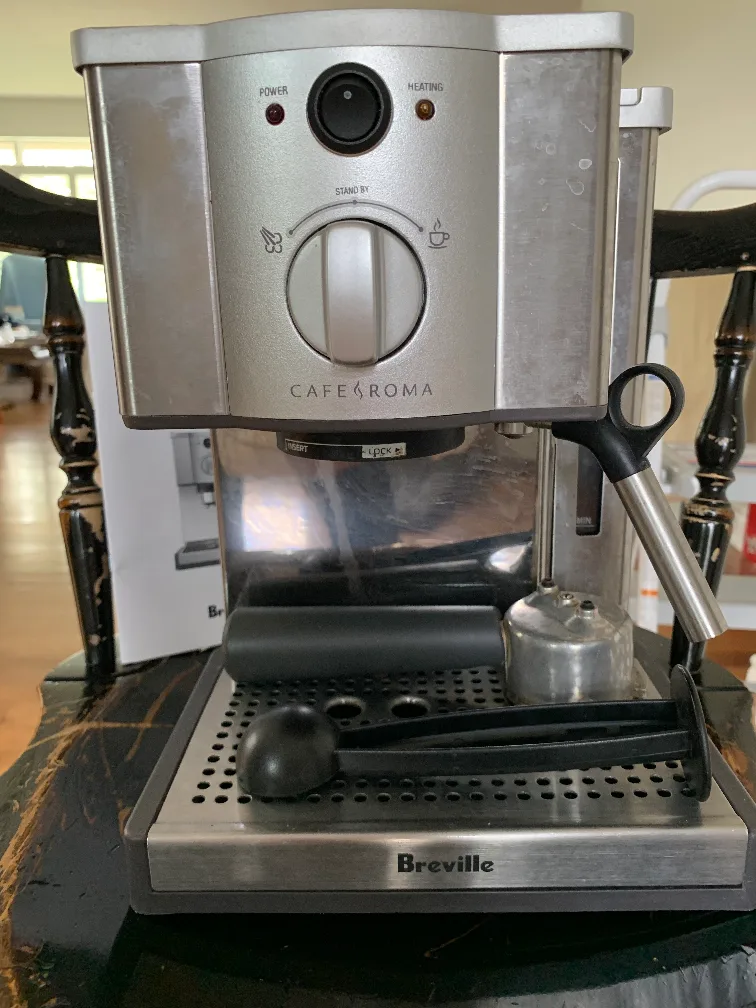 Breville Cafe Roma Espresso Machine thumbnail