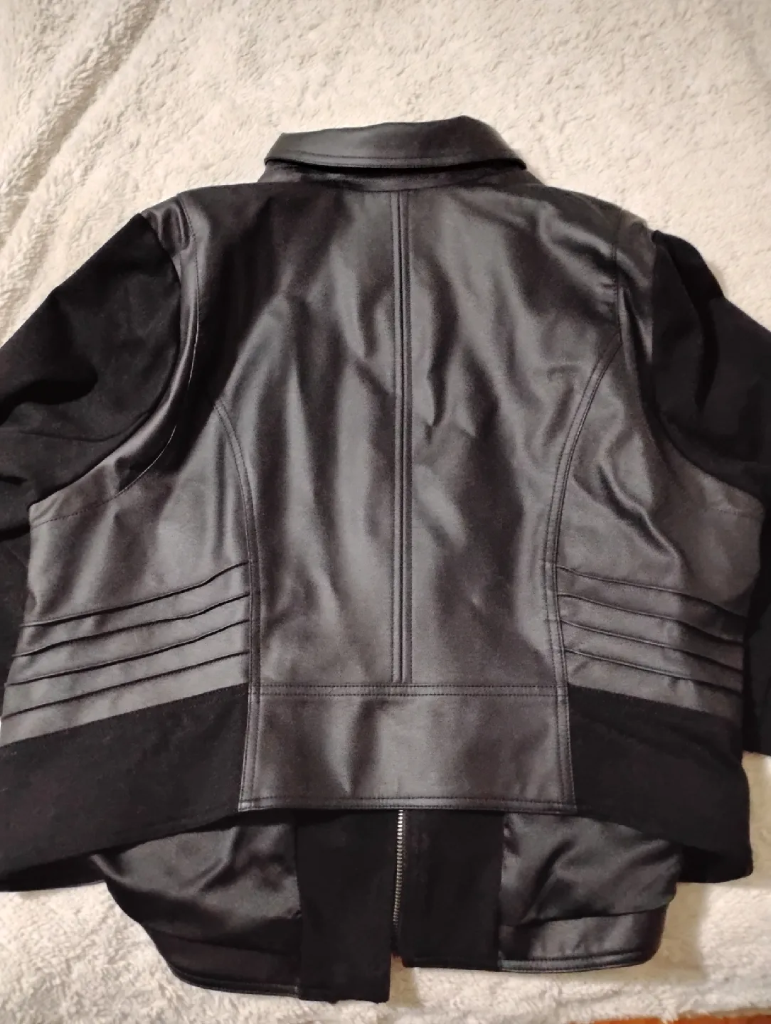 NWT Torrid Black PU Moto Jacket - Size 2X (18-20) image indicator(3)