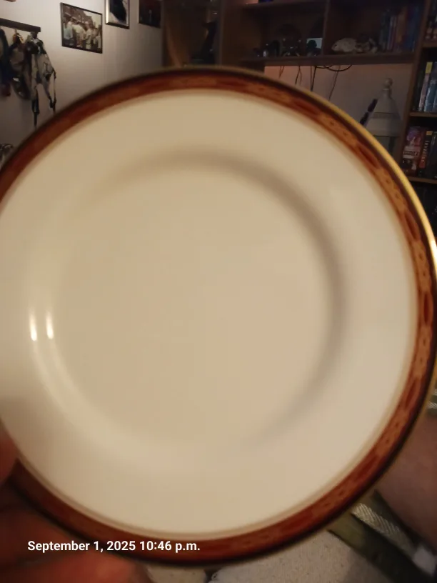 Royal Doulton Sapphire Blossom Plate image indicator(5)