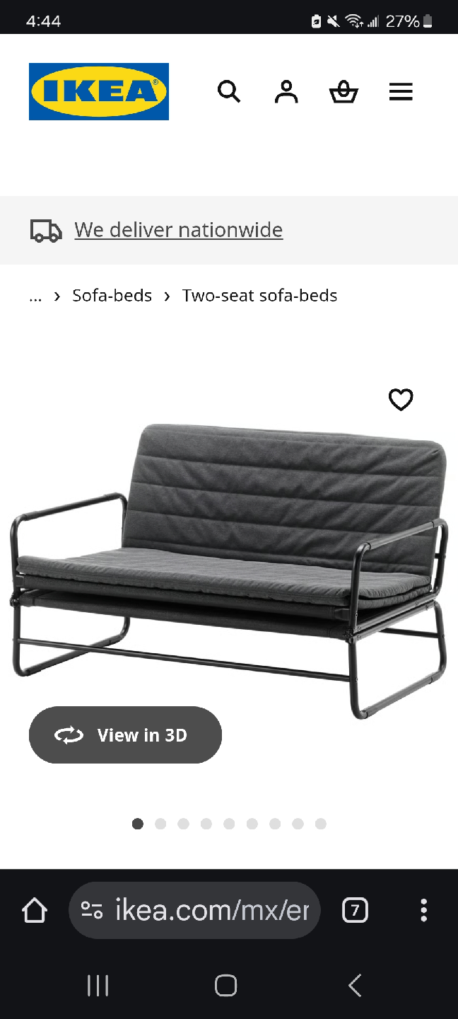 IKEA Two-Seat Sofa Bed