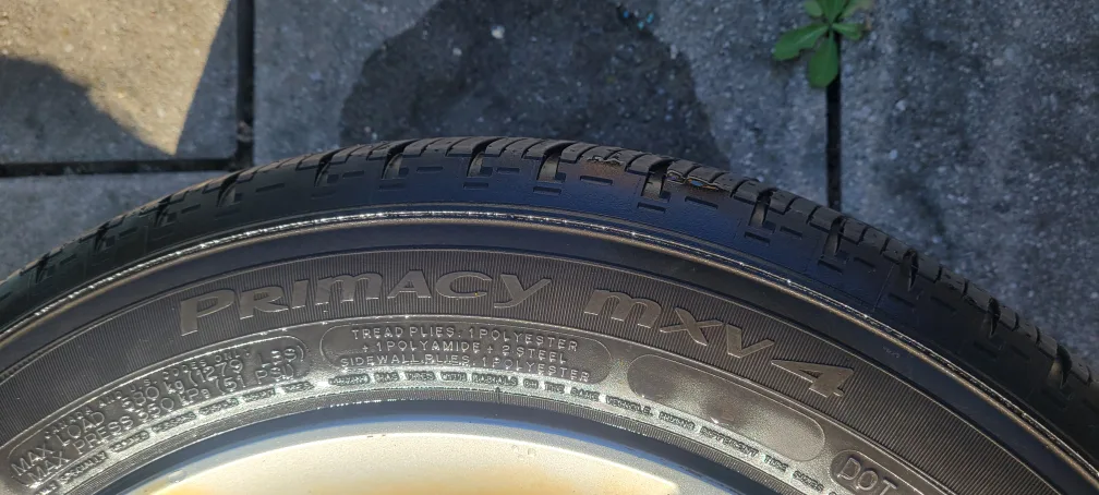 Michelin Primacy MXV4 all season tires (not winter tires) image indicator(4)