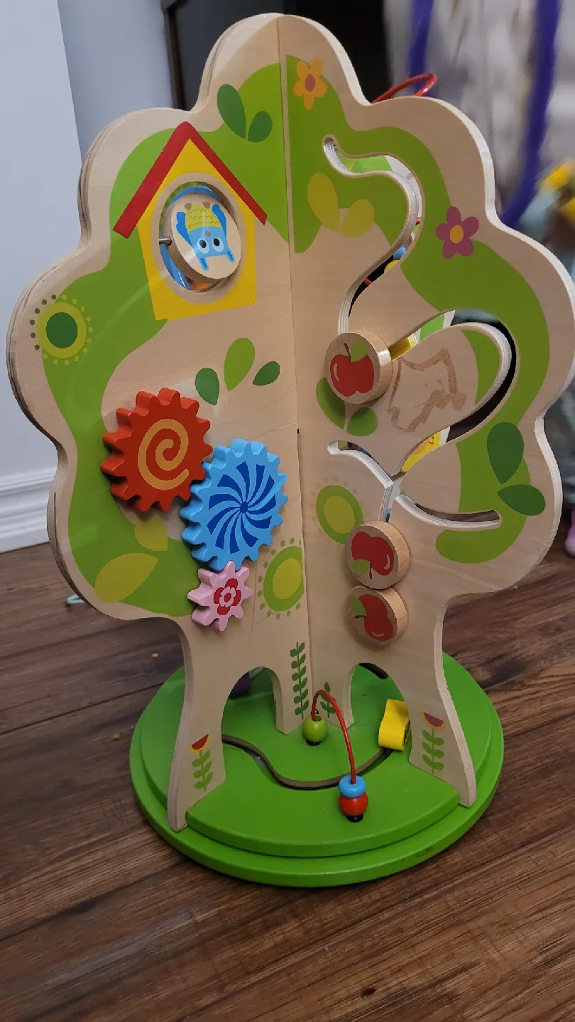 Wooden Tree Activity Center Toy image indicator(2)
