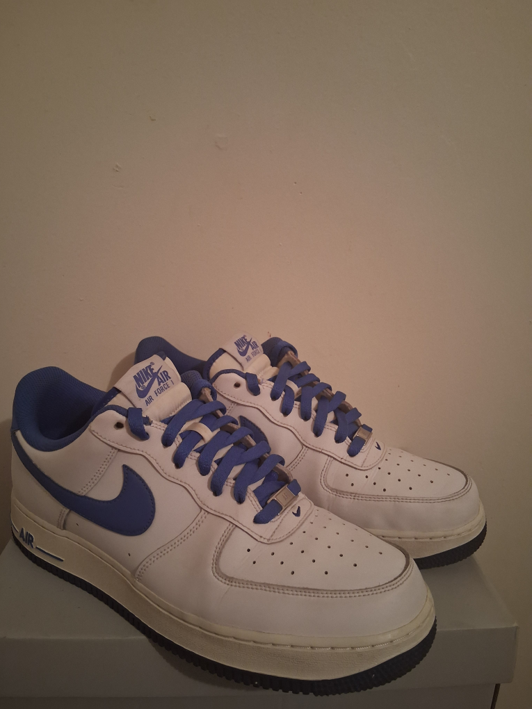 Air Force 1  White/Blue 11.5