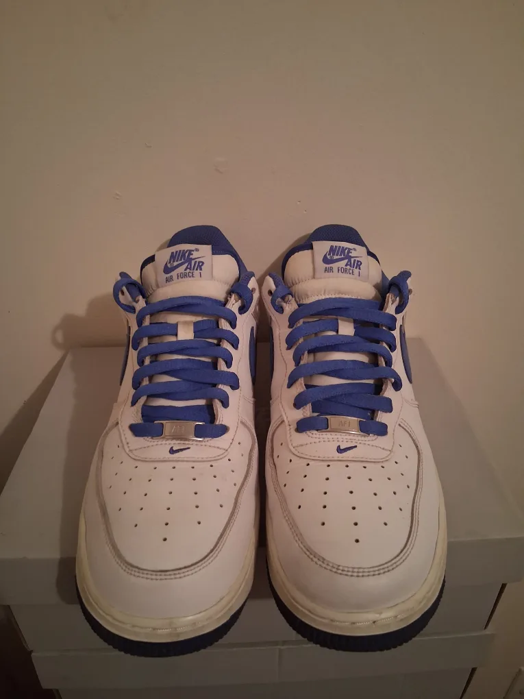 Air Force 1  White/Blue 11.5 image indicator(4)