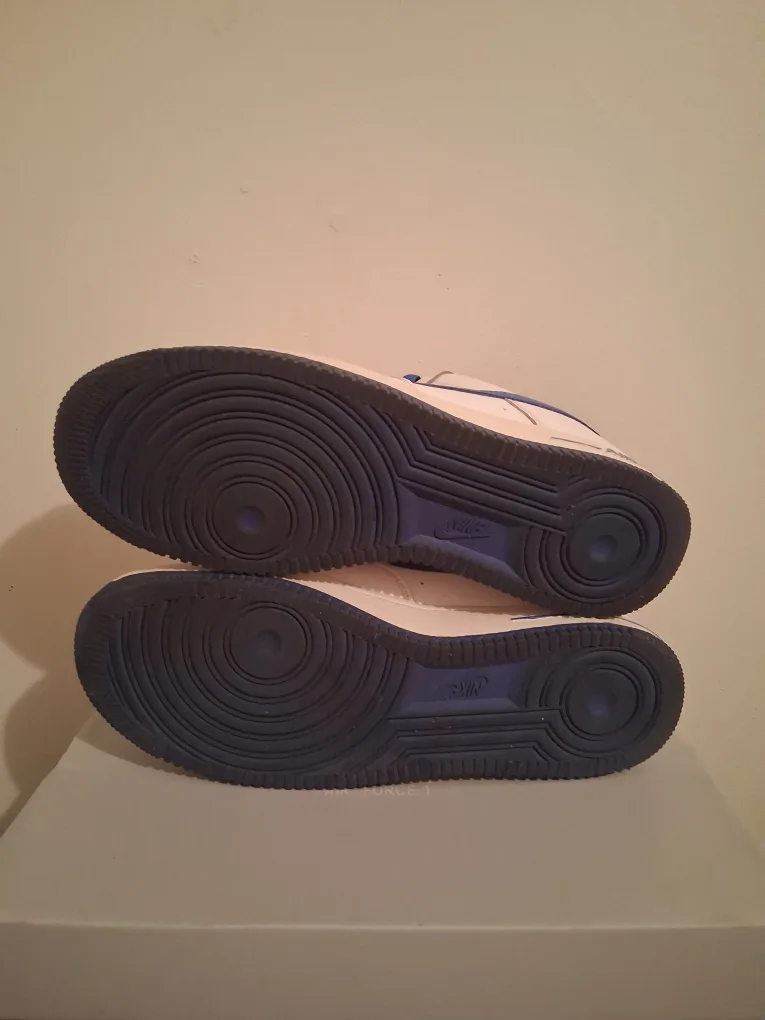 Air Force 1  White/Blue 11.5 image indicator(5)
