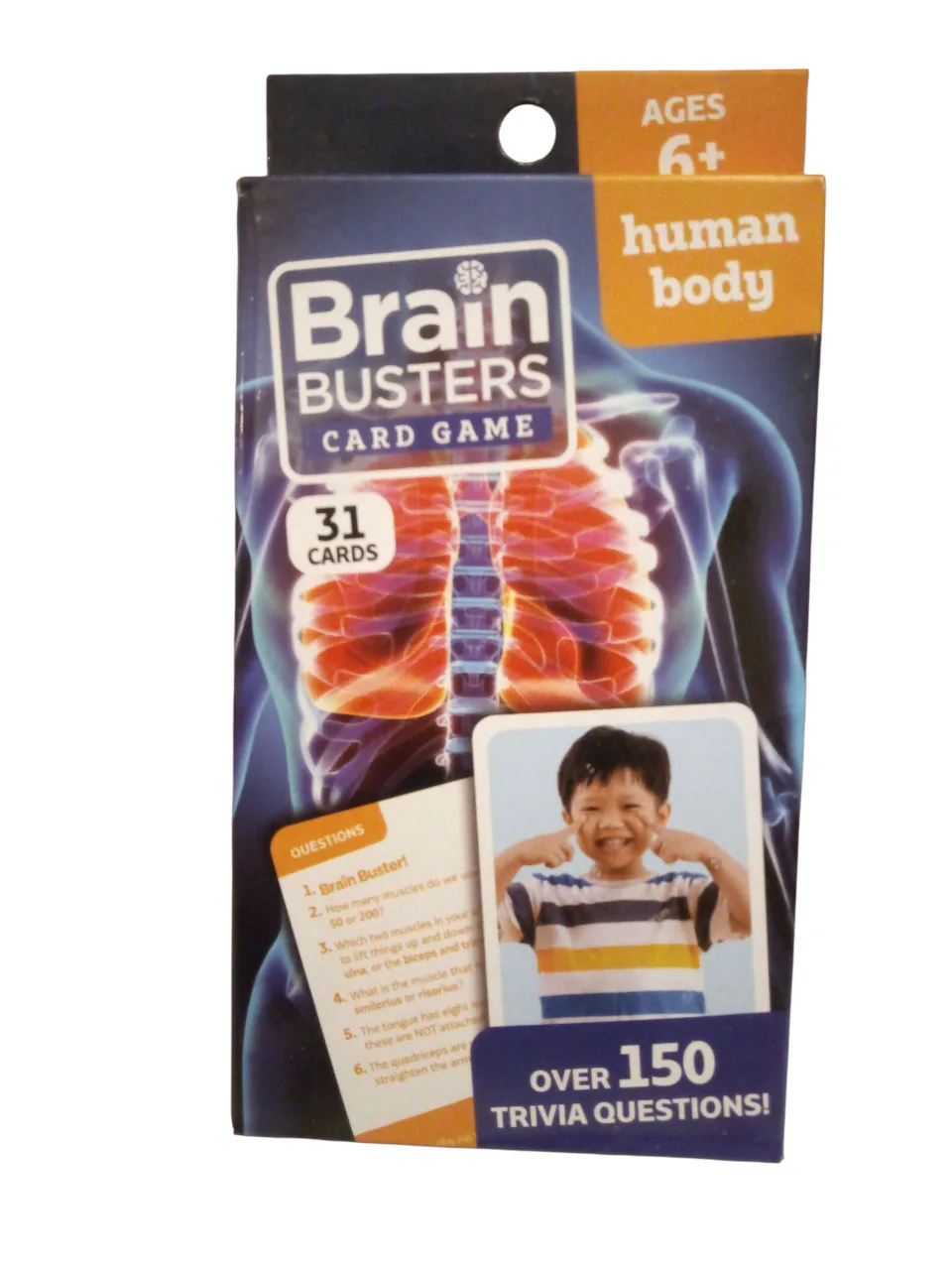 Brain Busters Card Game - Human Body Trivia thumbnail