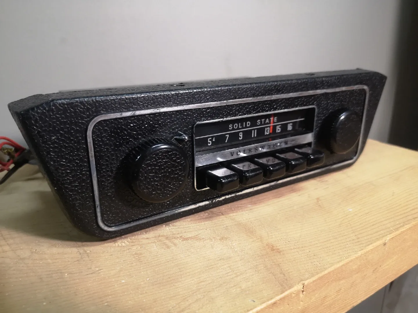 🎶VW Stereo Deck ~ Sapphire Solid State ~ Retro Volkswagen Radio thumbnail
