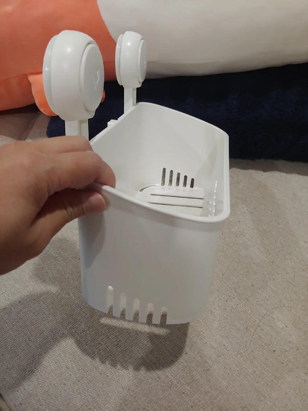 Adjustable Bathroom Caddy Hanging Shelf image indicator(6)