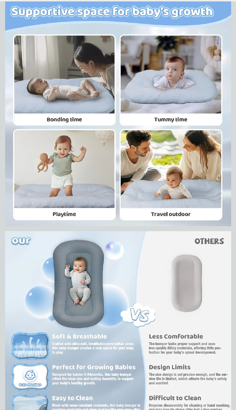 Baby Lounger for 0-24 Months - photo 2